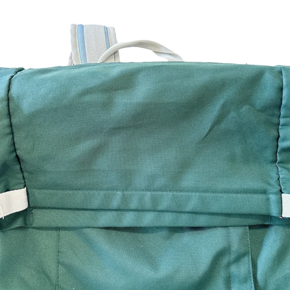 Poler Rolltop Backpack in‎ Dark Green Casual Hiking School Canvas Adjustable